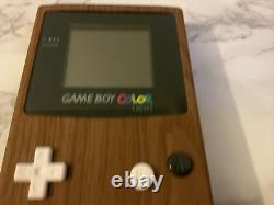 Console Gameboy couleur Nouvel écran rétroéclairé LCD Voir la photo + Nouveau boîtier