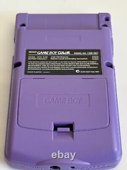 Console IPS Nintendo Gameboy Color Pastel GBC Écran Q5 Contrôles Tactiles OSD