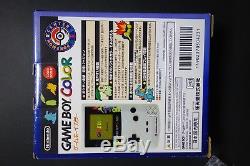 Console Jeu Couleur Pokemon Center Limited Très. Bien. Condition Japon