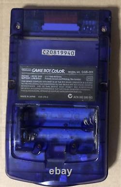 Console Jeu Game Boy Color Toys R Us Bleu Nuit Limité Nintendo Japon squelette
