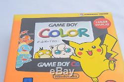 Console Nintendo Game Boy Color 3ème Anniversaire Pokemon Center Limited Japan