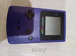 Console Nintendo Game Boy Color + Bundle Pokemon BLEU, avec données sauvegardées de Mew de niveau 70