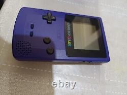 Console Nintendo Game Boy Color + Bundle Pokemon BLEU, avec données sauvegardées de Mew de niveau 70