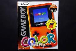 Console Nintendo Game Boy Color Daie Hawks Limited Orange & Black Japon