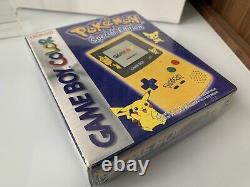 Console Nintendo Game Boy Color Special Edition Pikachu Neuf Blister Eur