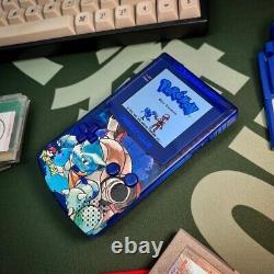 Console Nintendo Game Boy Color avec affichage rétroéclairé Pokémon Bleu