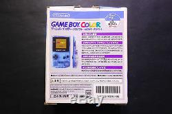 Console Nintendo Game Boy Couleur Blue White Système Japon Bon / Très. Bien. Cond