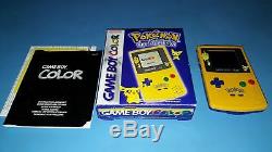 Console Nintendo Game Boy Couleur Gameboy Pokemon Édition Spéciale Complète