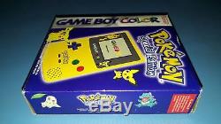 Console Nintendo Game Boy Couleur Gameboy Pokemon Édition Spéciale Complète