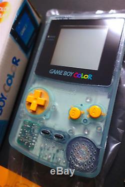 Console Nintendo Game Boy Couleur Tsutaya Water Blue Japon Très. Bien. Condition