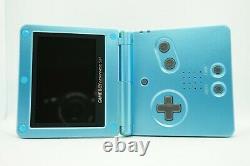 Console Nintendo Gameboy Advance Gba 101 Sp Surf Blue Game Boy Véritable Original