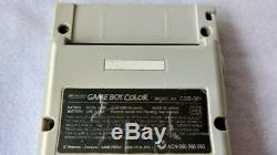 Console Nintendo Gameboy Color Pokemon Édition Limitée Argentée, Game Boxed-a626