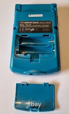 Console Nintendo Gameboy Color Teal ! PLUS ZELDA, SUPER MARIO, TOM & JERRY