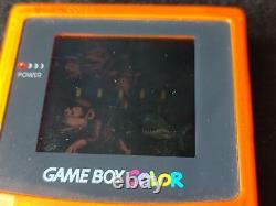 Console Nintendo Gameboy Color édition limitée DAIEI HAWKS Clear Orange - f0915
