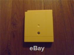 Console Nintendo Gameboy Couleur Pokémon Jaune Pikachu Edition Spéciale Console Système Gbc