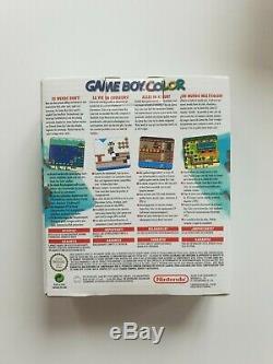 Console Nintendo Gameboy Couleur Teal Turquoise Console Marque Nouvelle Usine Scellée