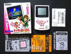 Console Nintendo Jeu Boy Couleur Sakura Carte Captor Japon Très. Bien. Condition