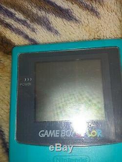 Console Portable Couleur Nintendo Gameboy Cgb-001 Lot De 50! Jeux Jpn Utilisés