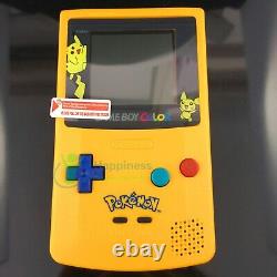 Console Portable Nintendo Gameboy Color Avec Pokemon Gbc