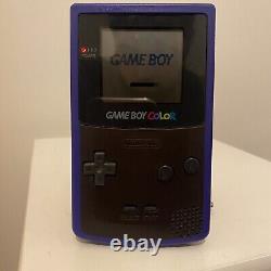 Console d'affichage Gameboy Colour Grape Purple d'occasion