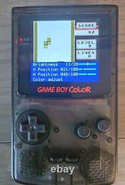 Console de jeu portable Nintendo Game Boy Color avec écran IPS V3