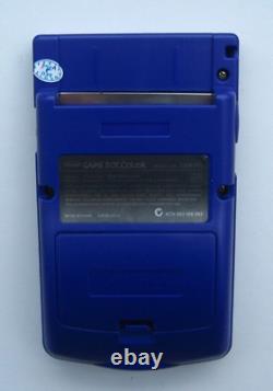 Console de jeu portable Nintendo Game Boy Color violette - Nouveau boîtier et boutons