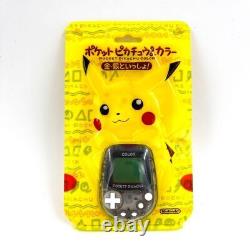 Console de jeu portable Nintendo Pocket Pikachu couleur or et argent, Podomètre et animal de compagnie virtuel