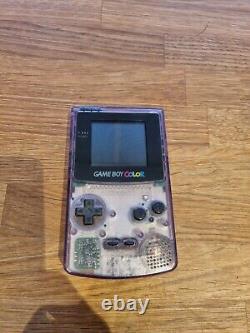 Console de jeux portable Nintendo Gameboy Colour Transparente Violette