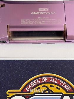 Console micro Nintendo Game Boy violette, GBA JAPON, bon état, vendeur du Royaume-Uni