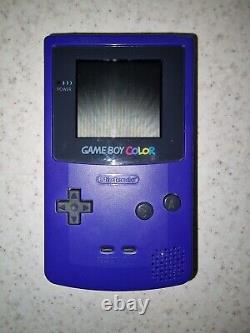 Console portable Game Boy Color Grape - Testée, Fonctionne parfaitement, Produit original