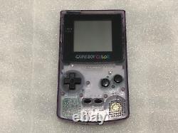 Console portable officielle Nintendo Game Boy Color CGB-001 Atomic Clear Purple