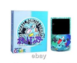 Coque et boîte personnalisées PREMIUM pour Game Boy Color, écran IPS rétroéclairé Totodile