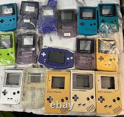 Coque originale pour Gameboy Color en lot de 30 - Veuillez lire la description