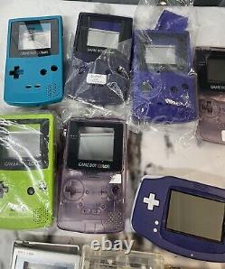 Coque originale pour Gameboy Color en lot de 30 - Veuillez lire la description