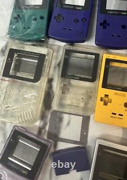 Coque originale pour Gameboy Color en lot de 30 - Veuillez lire la description