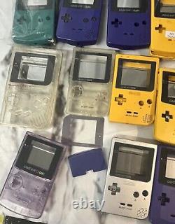 Coque originale pour Gameboy Color en lot de 30 - Veuillez lire la description