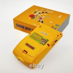 Coque personnalisée PREMIUM pour Game Boy Color GBC avec boîte et écran IPS Bowser