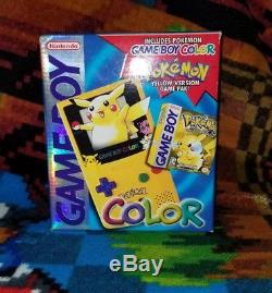 Couleur De Gameboy Jaune De Pokemon