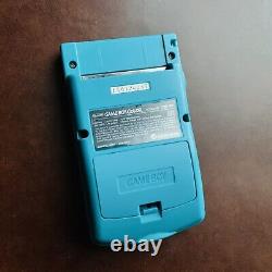 Couleur De L'enseignement Blue Gameboy? Genuine? Jeu Nintendo Garçon Couleur Aqua