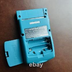 Couleur De L'enseignement Blue Gameboy? Genuine? Jeu Nintendo Garçon Couleur Aqua