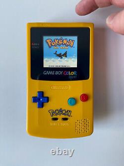 Couleur Originale Nintendo Gameboy Avec Rétroéclairage Ips Et Couverture