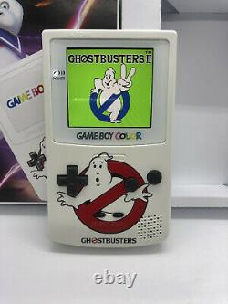 Custom Boxed Nintendo Gameboy Couleur Light Ghostbusters Ips Q5 Osd Backlight