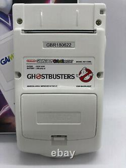 Custom Boxed Nintendo Gameboy Couleur Light Ghostbusters Ips Q5 Osd Backlight