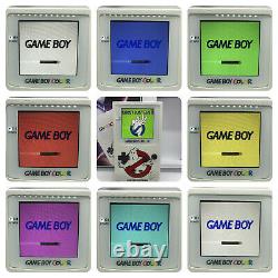 Custom Boxed Nintendo Gameboy Couleur Light Ghostbusters Ips Q5 Osd Backlight