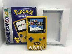 Custom Boxed Nintendo Gameboy Couleur Light Pokemon Ips Q5 Osd Backlight