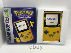 Custom Boxed Nintendo Gameboy Couleur Light Pokemon Ips Q5 Osd Backlight