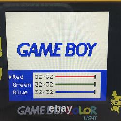 Custom Boxed Nintendo Gameboy Couleur Light Pokemon Ips Q5 Osd Backlight