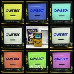 Custom Boxed Nintendo Gameboy Couleur Light Pokemon Ips Q5 Osd Backlight