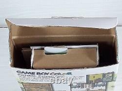 Custom Gameboy Couleur Console Tmnt Lime Vert Boxed Avec Des Manuels