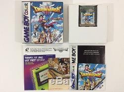 Dragon Warrior 1 2 + 3 Lot Nintendo Game Boy Gameboy Couleur Cib Complet